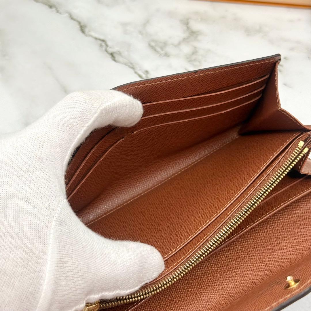 【美品】ルイヴィトン 新型 モノグラム ポルトフォイユ サラ 長財布 折り財布