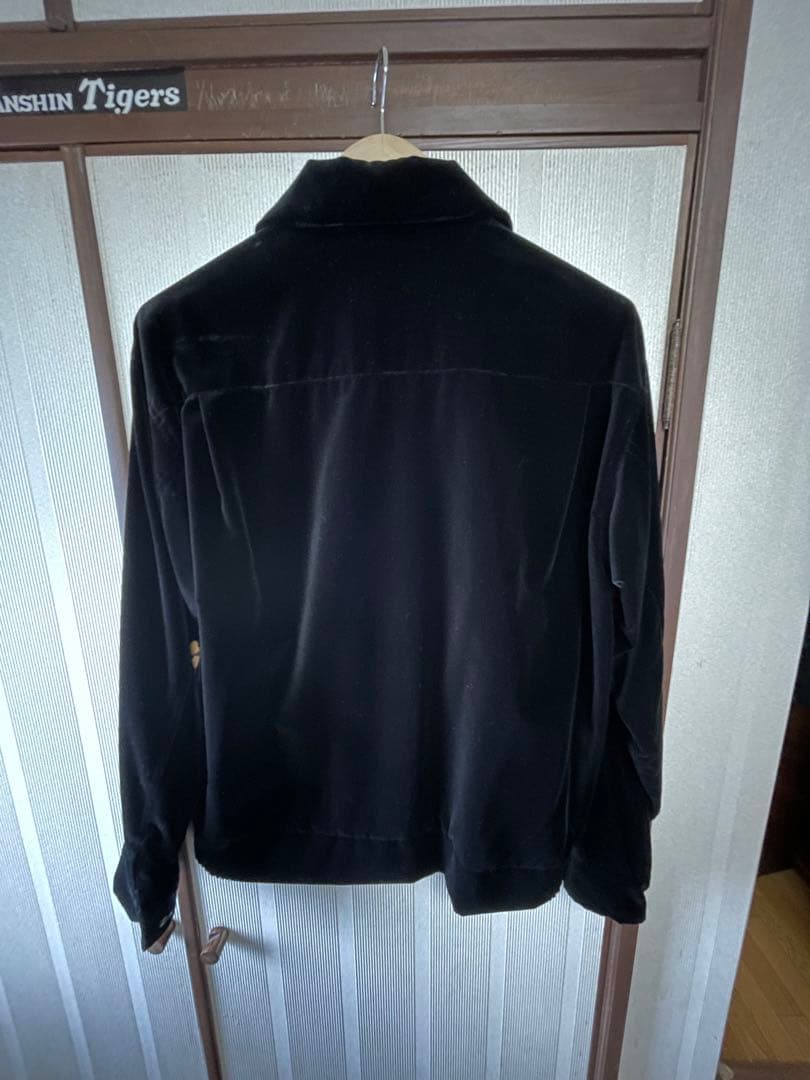 ワコマリアのレオパードベロアジャケット。ジャケット生地の肌触りは最高です。