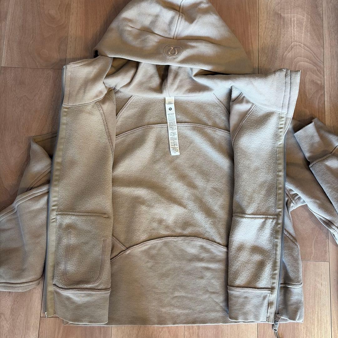 【美品】 ルルレモン　Scuba オーバーサイズ フルジップフーディ