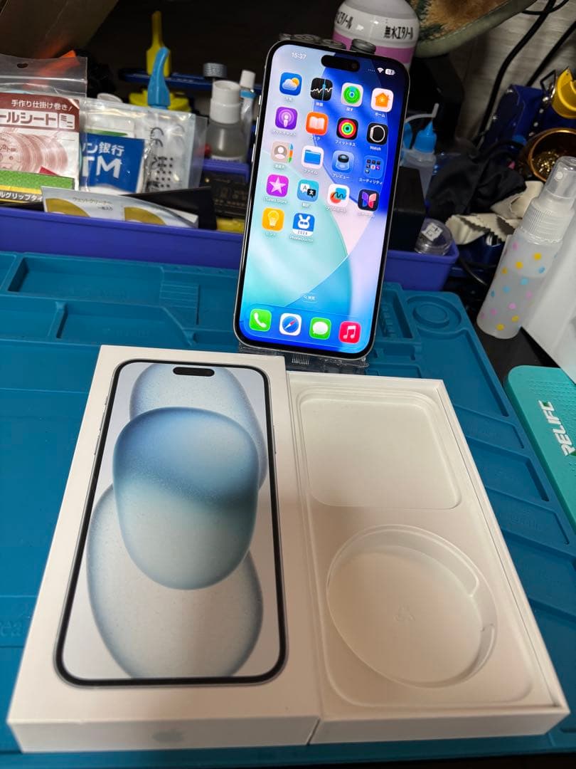 動作確認済み iPhone 15 Plus 128GB バッテリー91%
