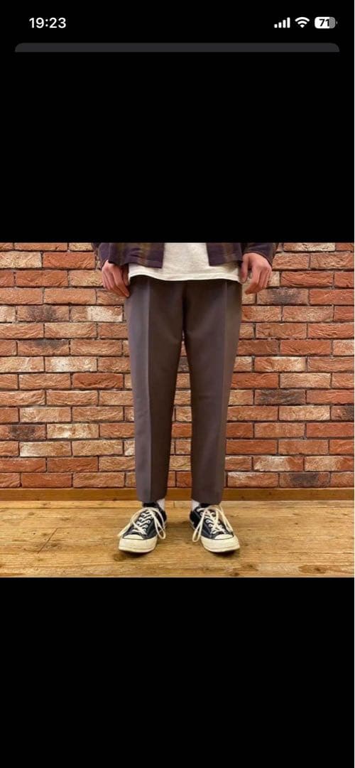 美品Wackomaria ドメール社ワンタックスラックス