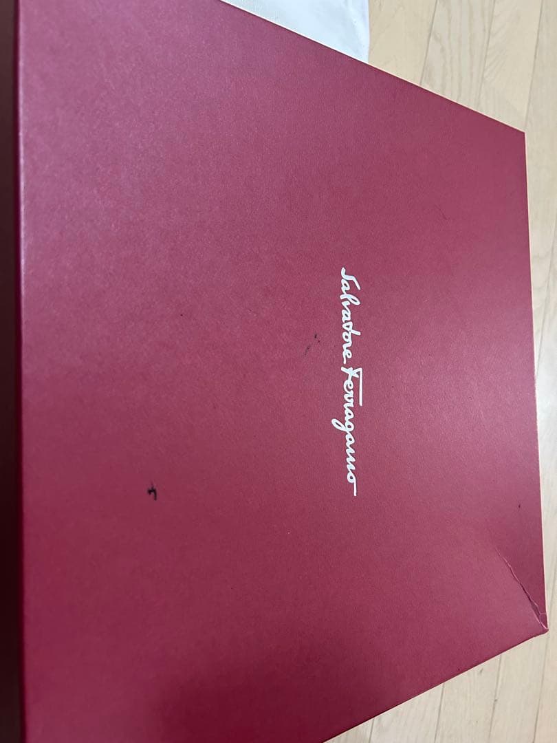 未使用　フェラガモブーツ