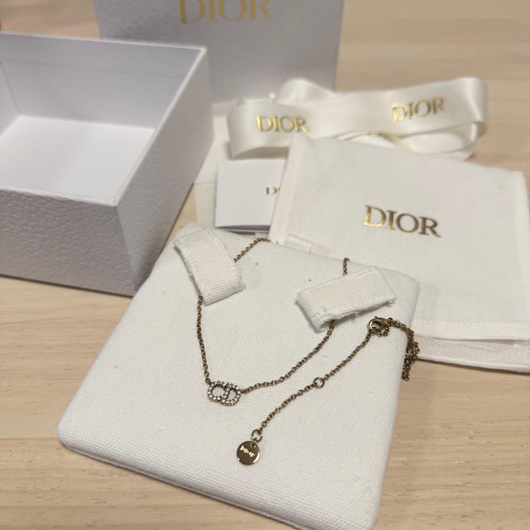 Dior ゴールド チェーンネックレス 美品