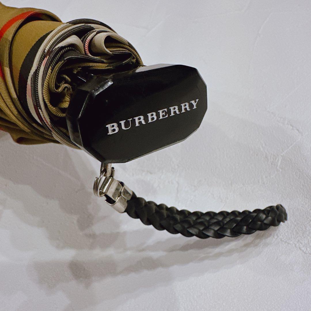 BURBERRY バーバリー　折り畳み傘 コンパクト 日傘