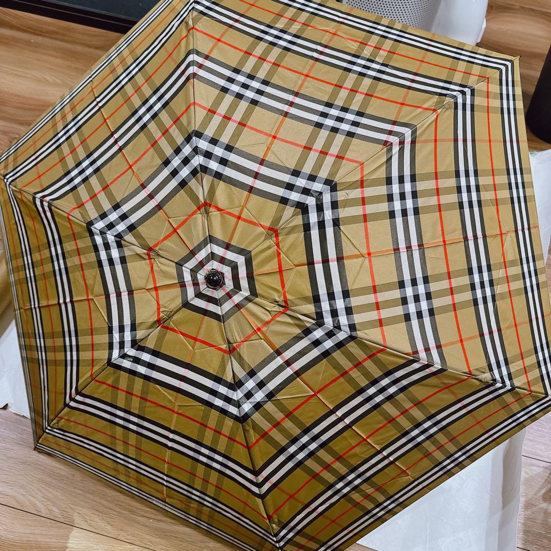 BURBERRY バーバリー　折り畳み傘 コンパクト 日傘