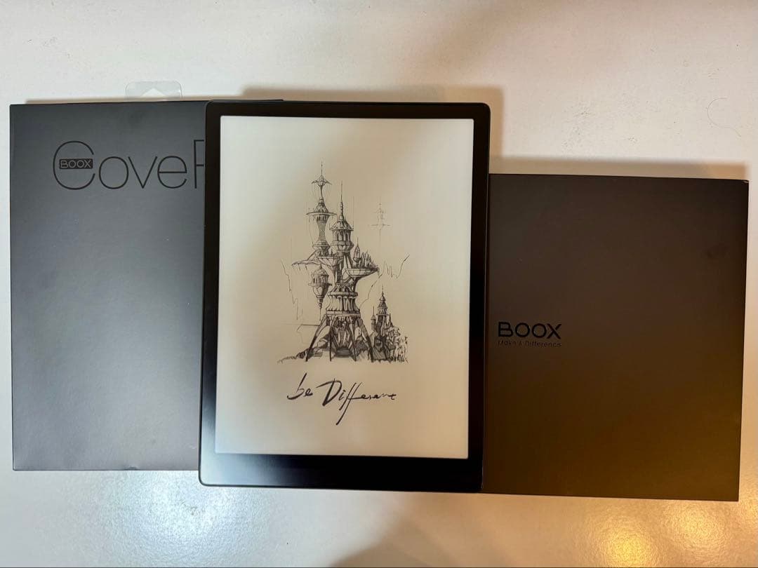 BOOX Tab X A4サイズ 13.3インチ電子ペーパータブレット（箱付き）