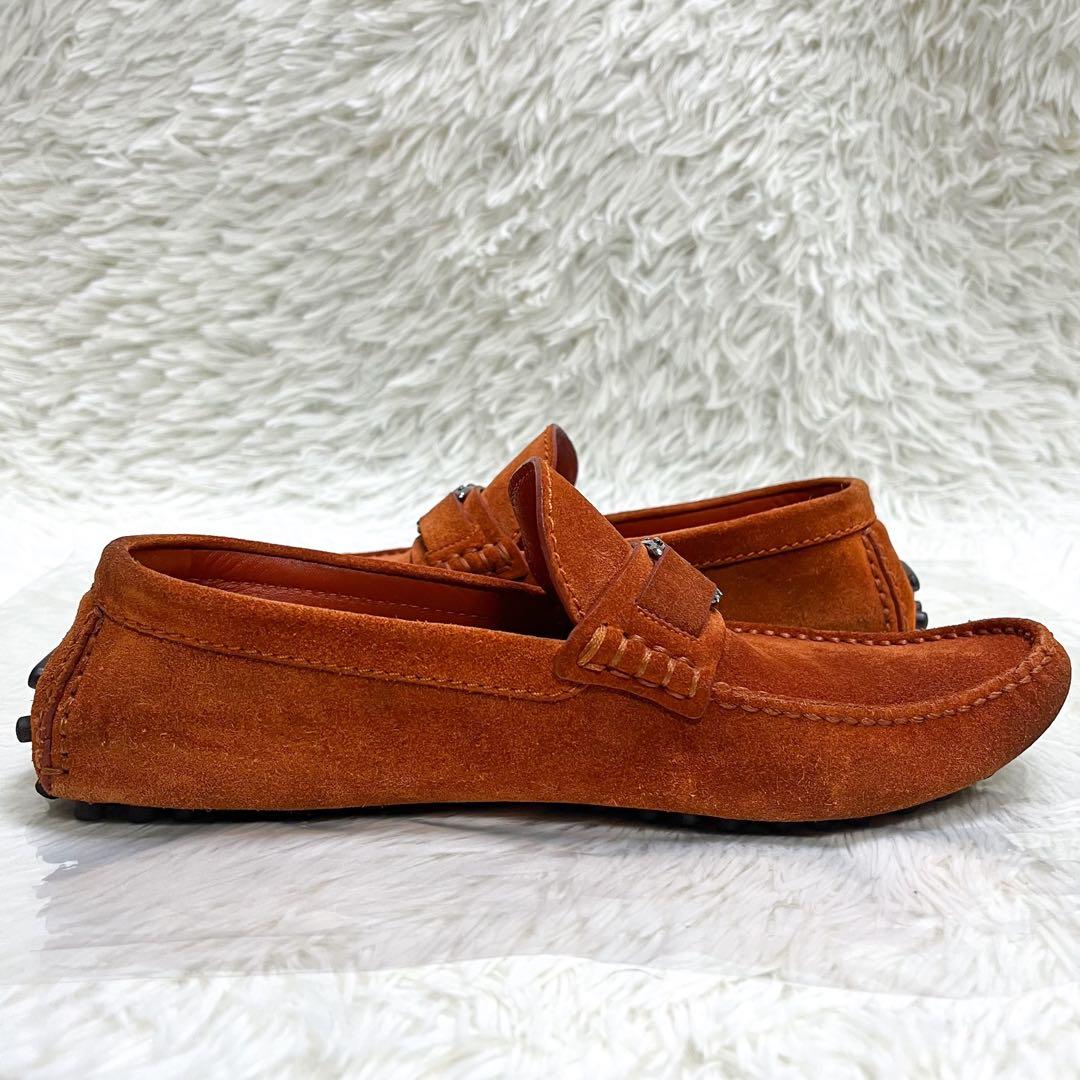 売約済！　ルイヴィトン ドライビングシューズ ホッケンハイム LV金具 スエード