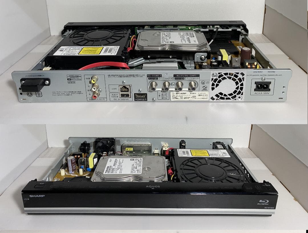 ♬タイムセール中　SHARP BD-W1800　HDD：1TB　♬
