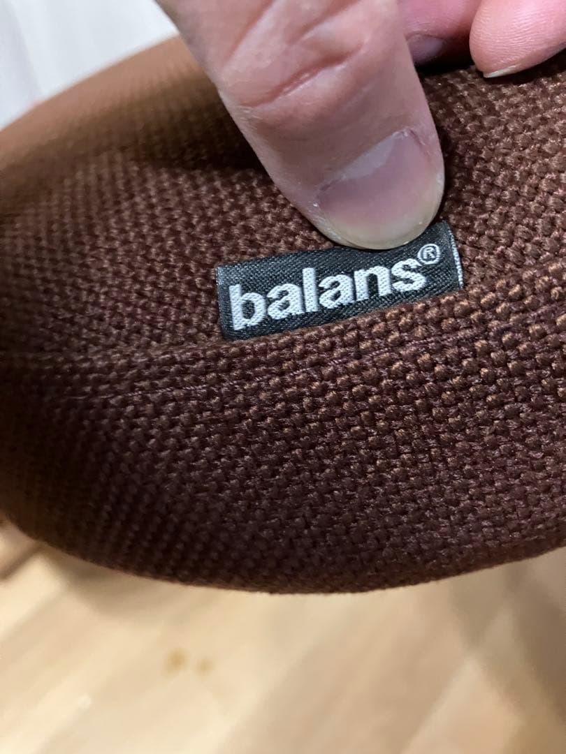 美品　バランスイージー バランスチェア リボ社 新品カバー付(ブルー)