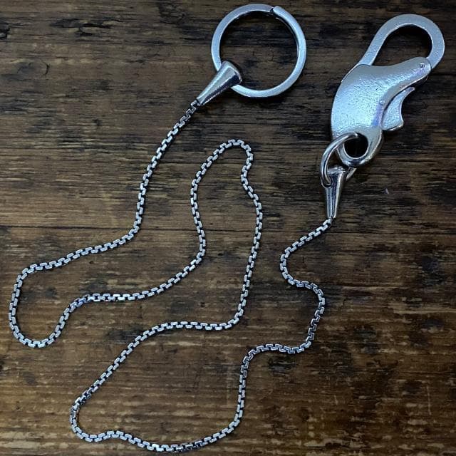 M・A・R・S MARS シルバー925 ナロー ウォレットチェーン ロング