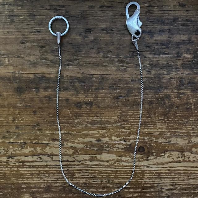 M・A・R・S MARS シルバー925 ナロー ウォレットチェーン ロング