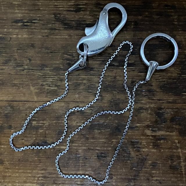 M・A・R・S MARS シルバー925 ナロー ウォレットチェーン ロング