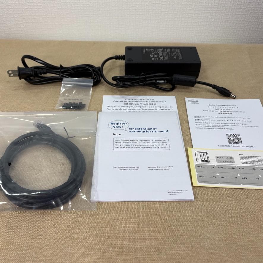 【NAS：4ベイ】TERRAMASTER F4‑425 （ディスク別売）