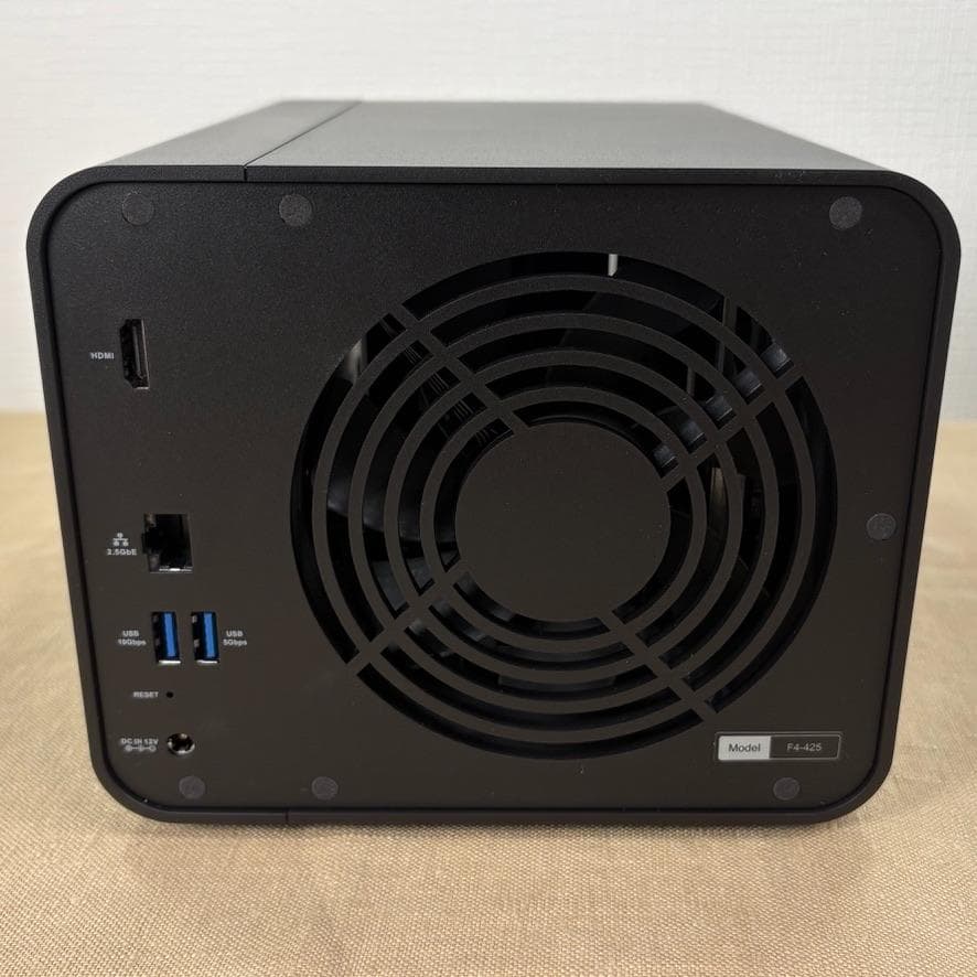 【NAS：4ベイ】TERRAMASTER F4‑425 （ディスク別売）