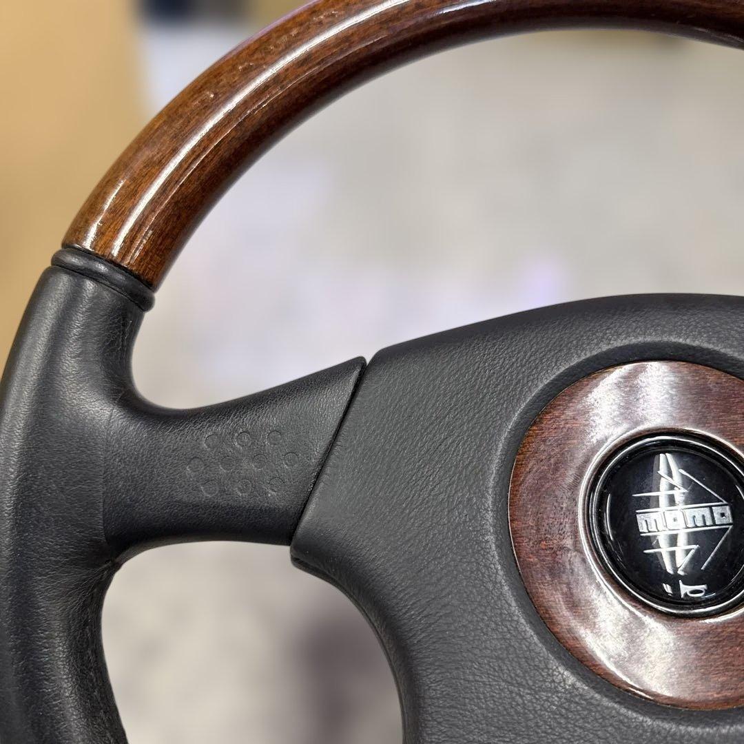 く*れ様 ★ MOMO モモ OLYMPICオリンピック ウッドステアリングハン