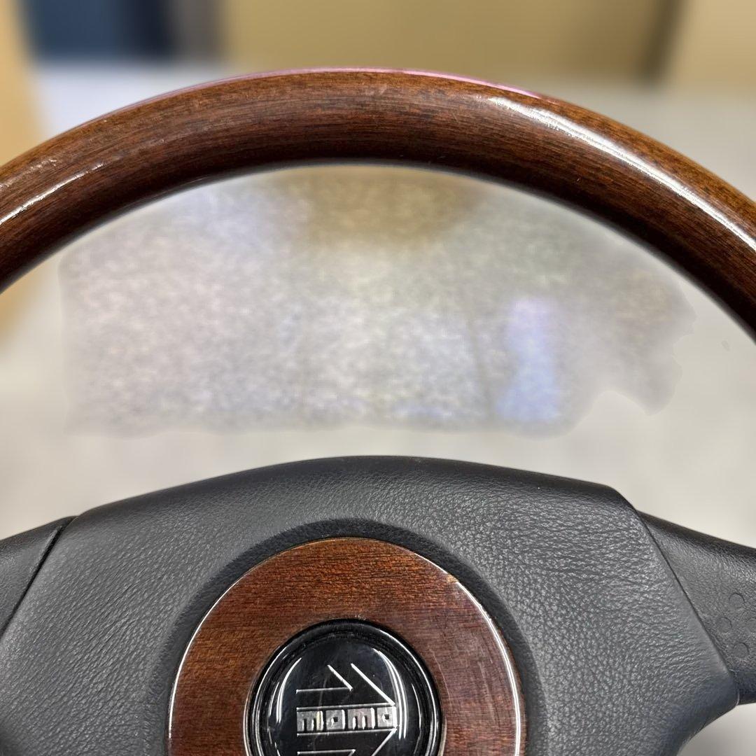 く*れ様 ★ MOMO モモ OLYMPICオリンピック ウッドステアリングハン