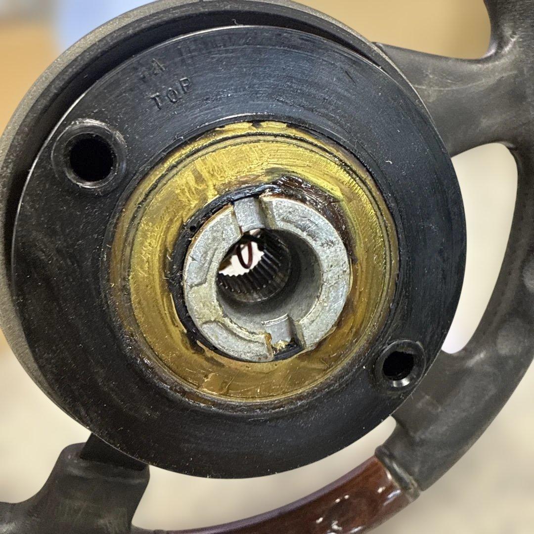 く*れ様 ★ MOMO モモ OLYMPICオリンピック ウッドステアリングハン