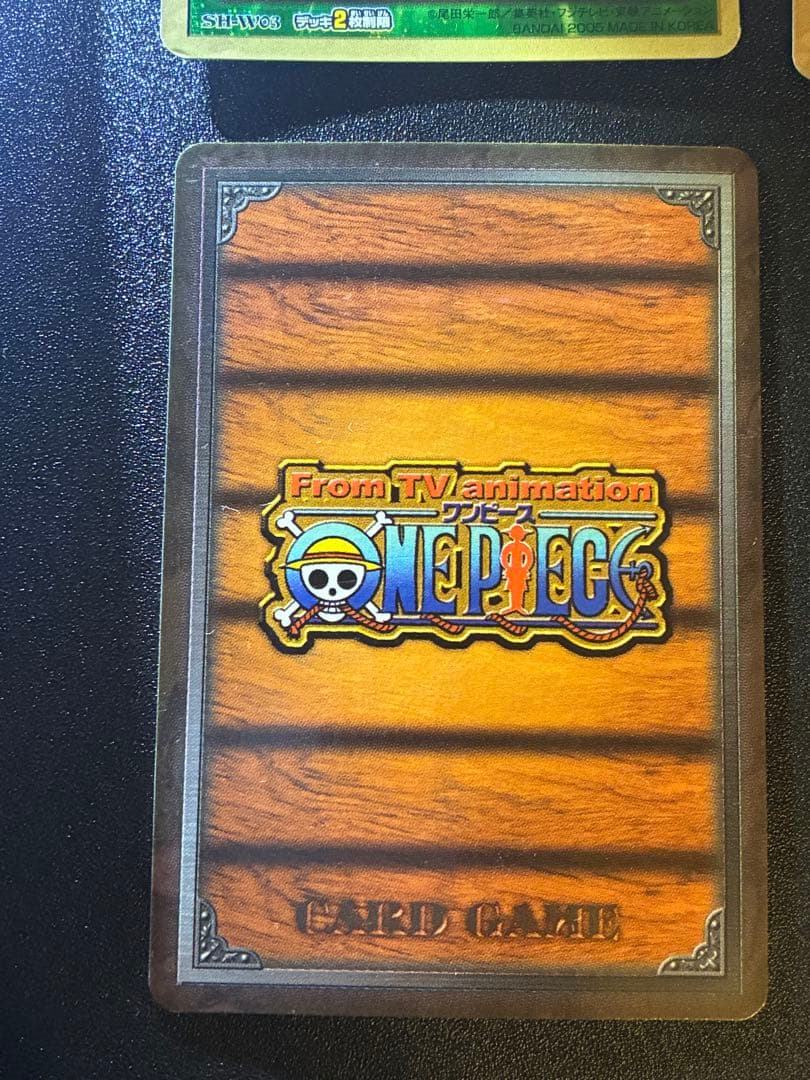 絶版　希少　旧　ワンピースカード　ルフィ　ゴーイング・メリー号　4枚セット