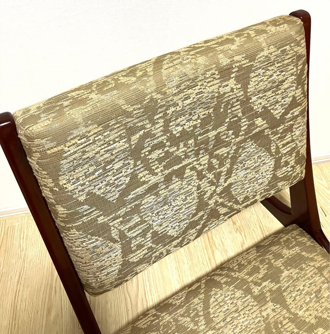 希少 送料無料 2脚セット カリモク karimoku 折りたたみ 座椅子 和室