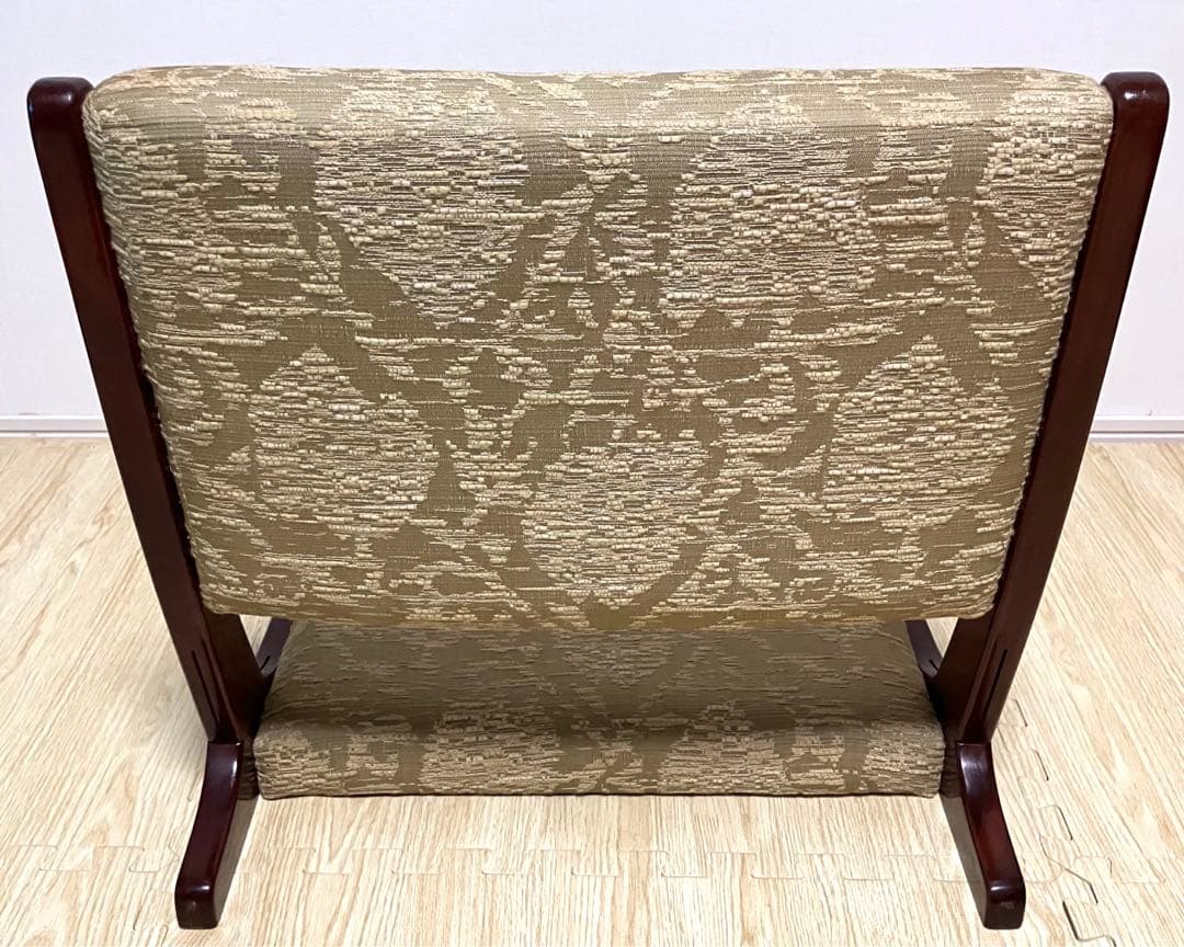 希少 送料無料 2脚セット カリモク karimoku 折りたたみ 座椅子 和室