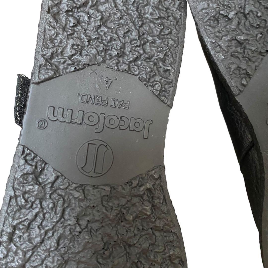 未使用　ヤコフォーム 4 エルクレザー コンフォートシューズ 黒 ブーツ