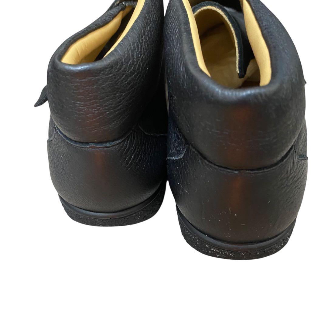 未使用　ヤコフォーム 4 エルクレザー コンフォートシューズ 黒 ブーツ