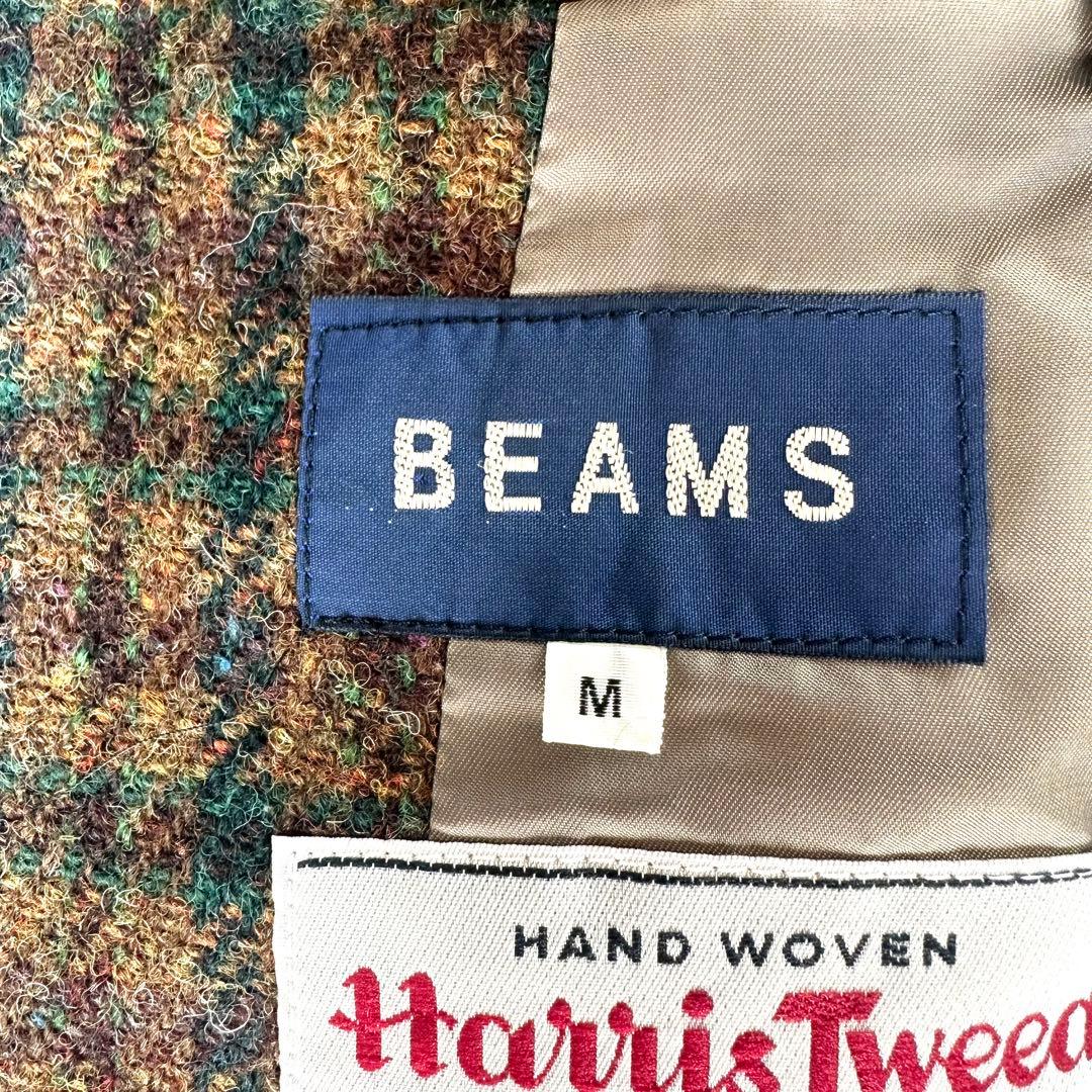 【専用】 BEAMS Harris Tweed テーラードジャケット 胡桃ボタン