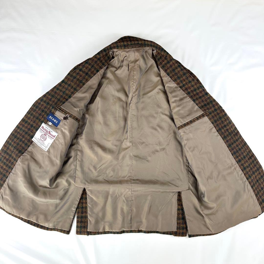 【専用】 BEAMS Harris Tweed テーラードジャケット 胡桃ボタン