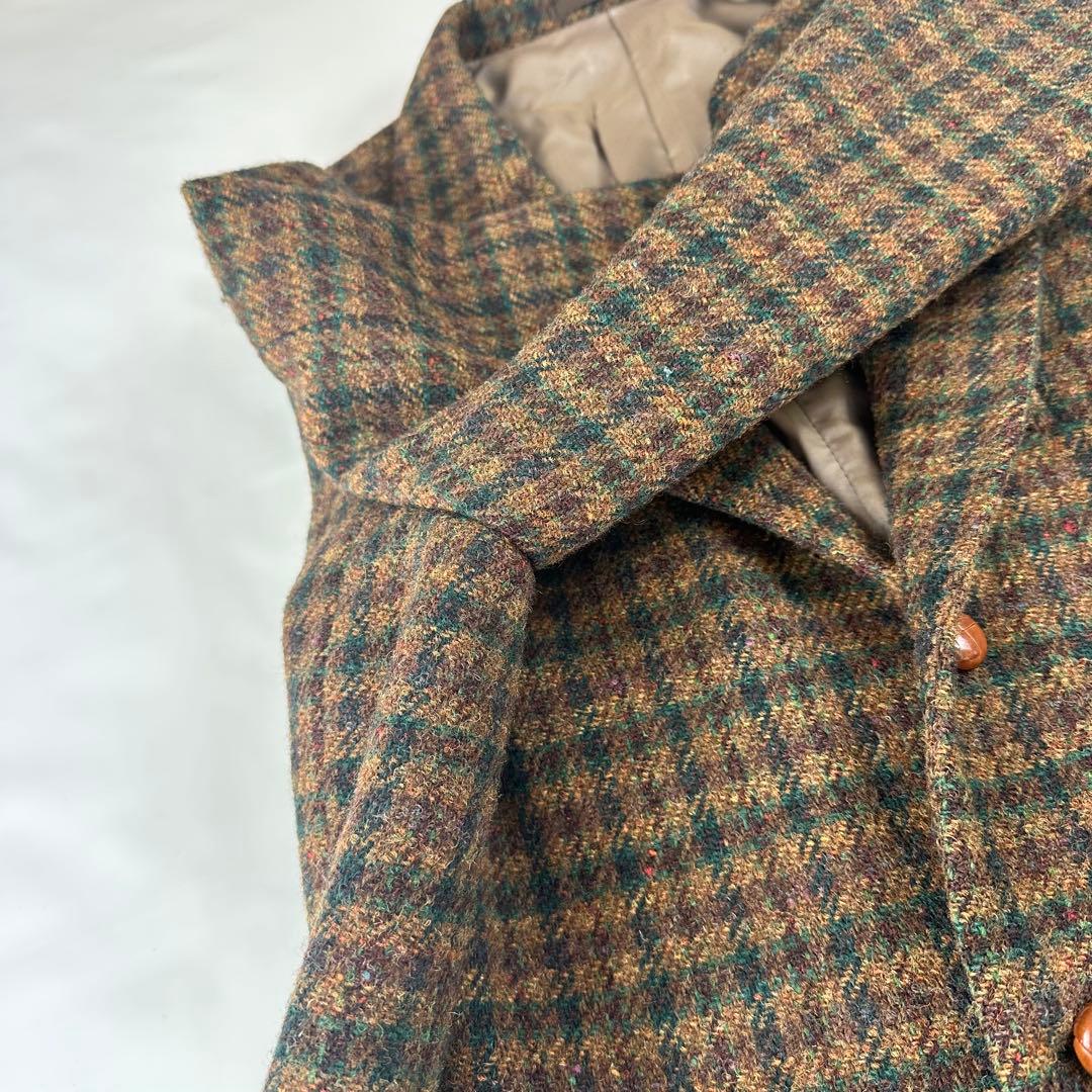 【専用】 BEAMS Harris Tweed テーラードジャケット 胡桃ボタン