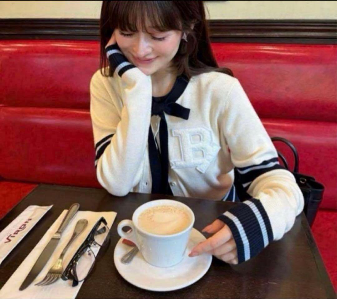 bibiy B. CLUB TIE CARDIGAN 新品未使用