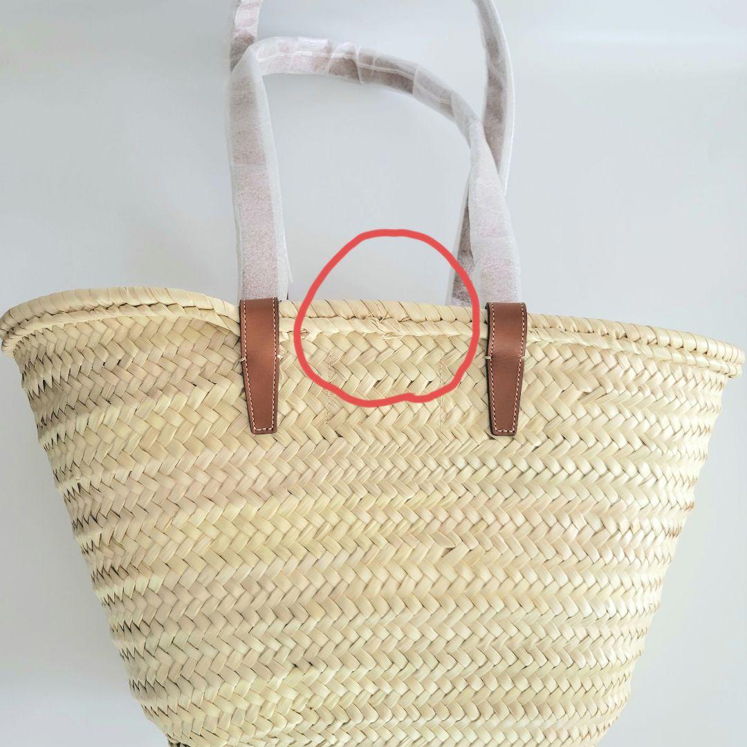 【新品未使用・訳アリ】CELINE/セリーヌ ミディアム クラシックパニエ タン