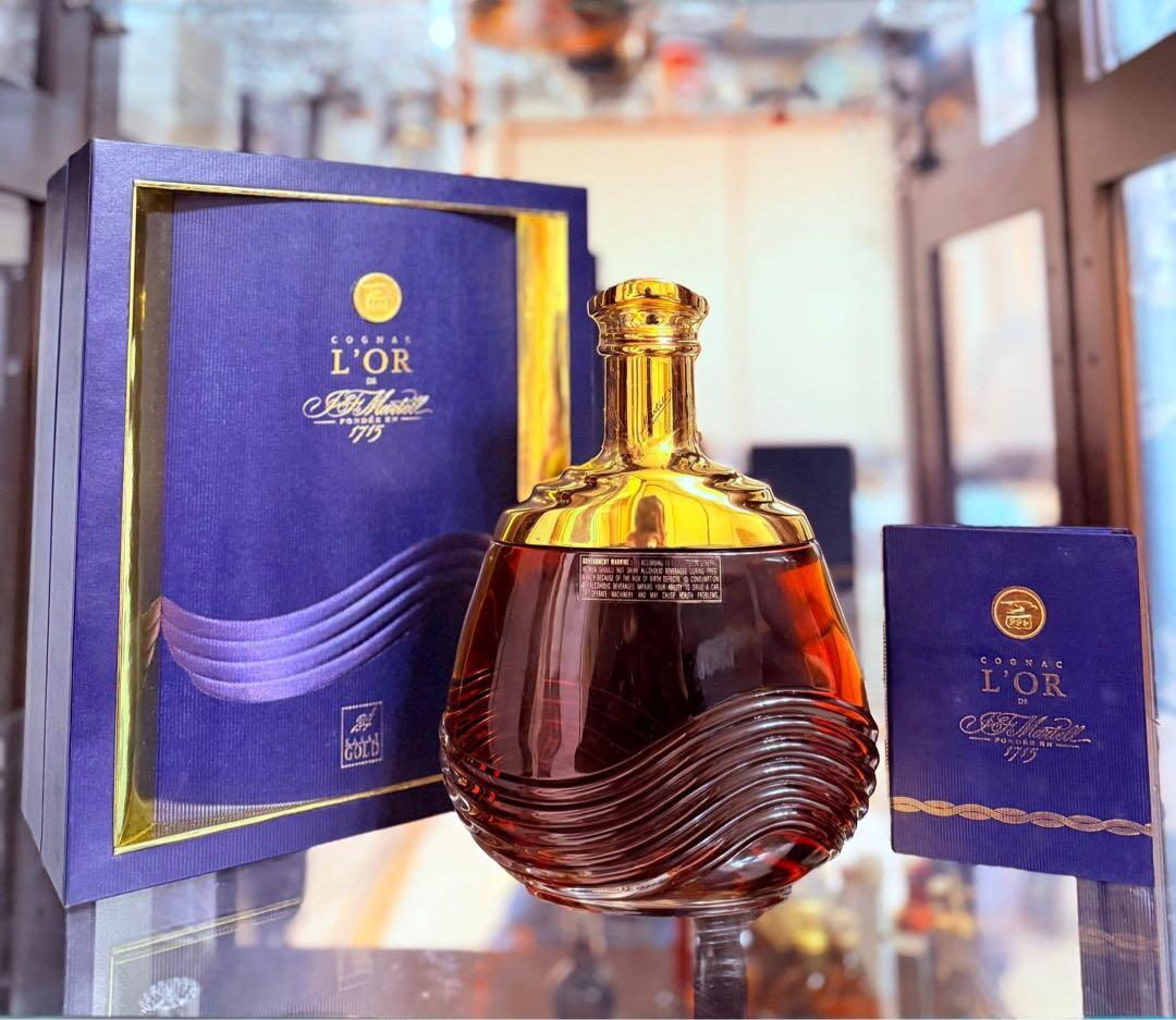 Martell L'OR コニャック 700ml ギフトボックス付き.