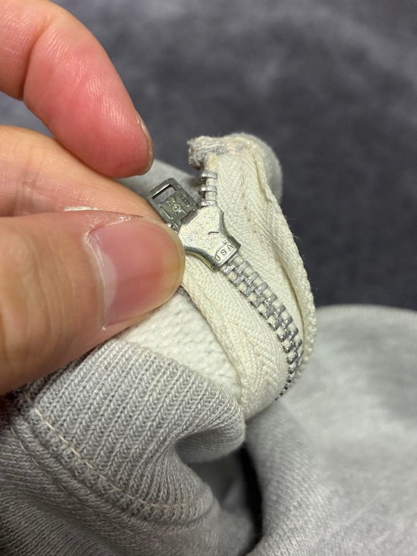 E*a様 50s 60s グレー ハーフジップ スウェット