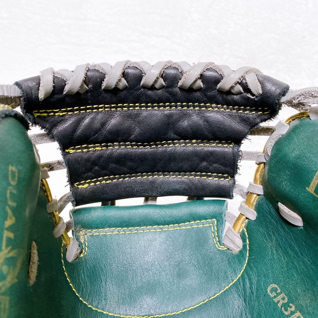 美品　ローリングス　軟式用キャッチャーミット　ハイパーテック　緑　黒　金　R2G