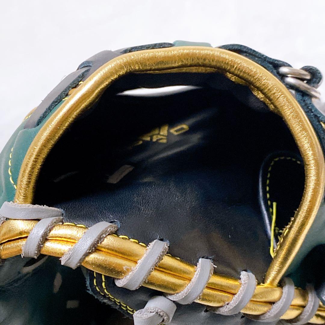 美品　ローリングス　軟式用キャッチャーミット　ハイパーテック　緑　黒　金　R2G