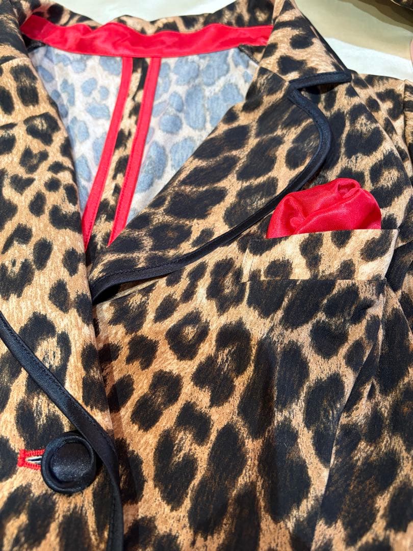 ❤️レジーナロマンティコ❤️レオパード柄❤️別注スーツ❤️36