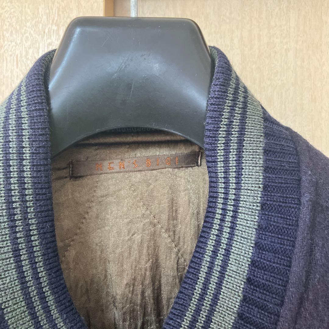 D*g様 【希少】80年代　MEN'S BIGI スタジャン ネイビー/グレー