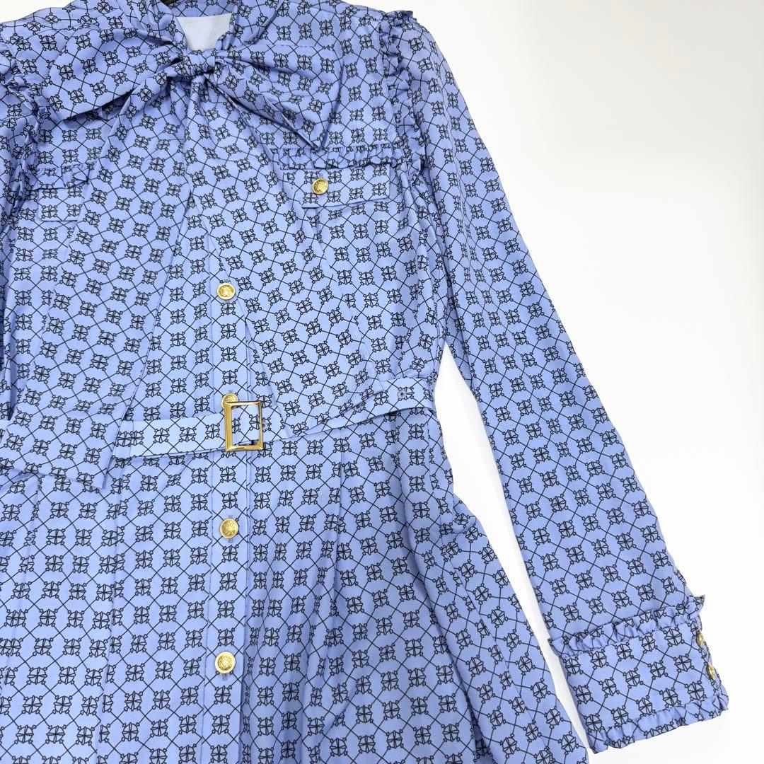 【極美品✨】ダイアグラム　キカチェックプリントドレス　38 2023年