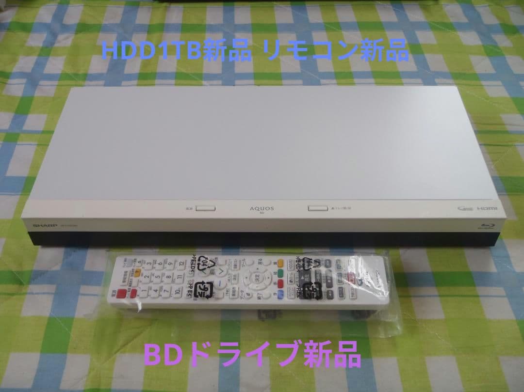 ふーちゃん　SHARP　AQUOS　ブルーレイレコーダー　2B-C10CW