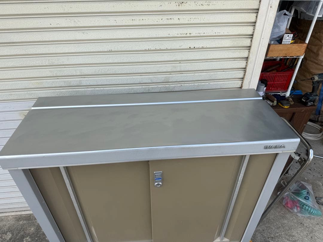 URALA スチール収納ボックス ベージュ 大阪での自宅引き取りのみ、郵送不可