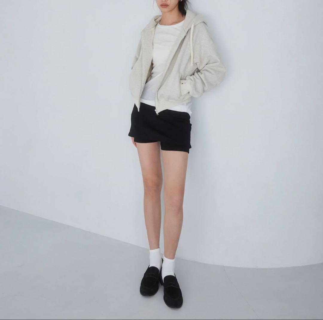 【SeaRoomlynn】スカートwithハーフレギンス/ブラック/完売商品