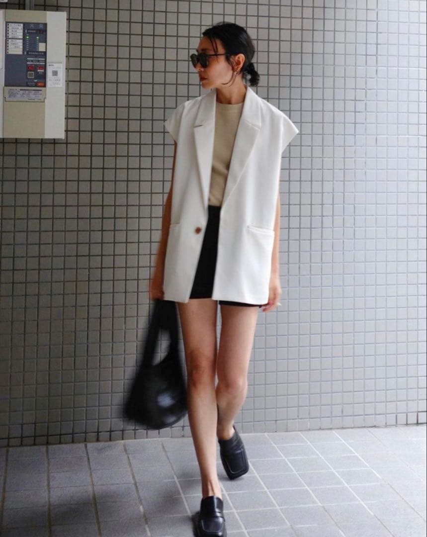 【SeaRoomlynn】スカートwithハーフレギンス/ブラック/完売商品