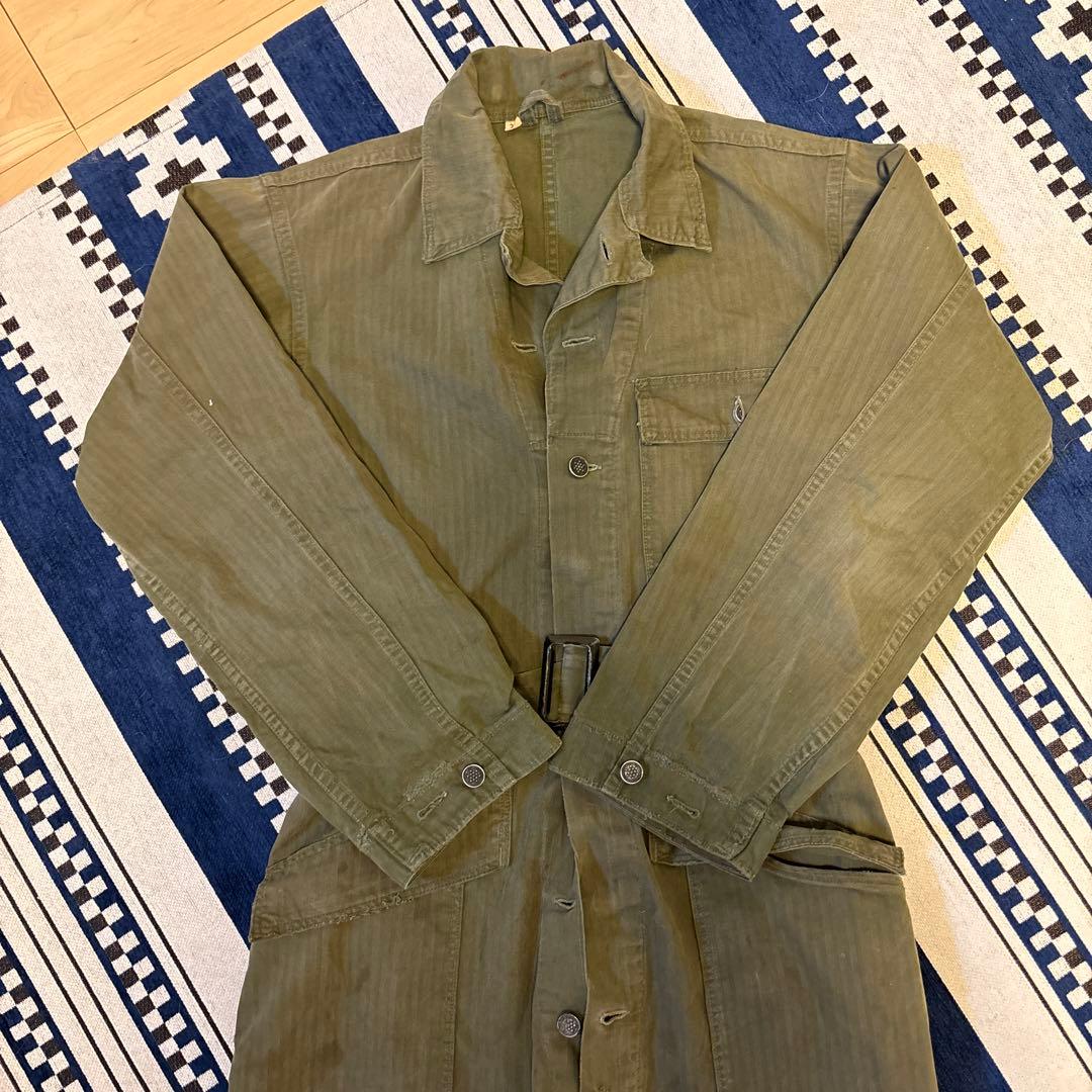 HBTオールインワン　ヘリンボーンツイル　hbtビンテージ　50s