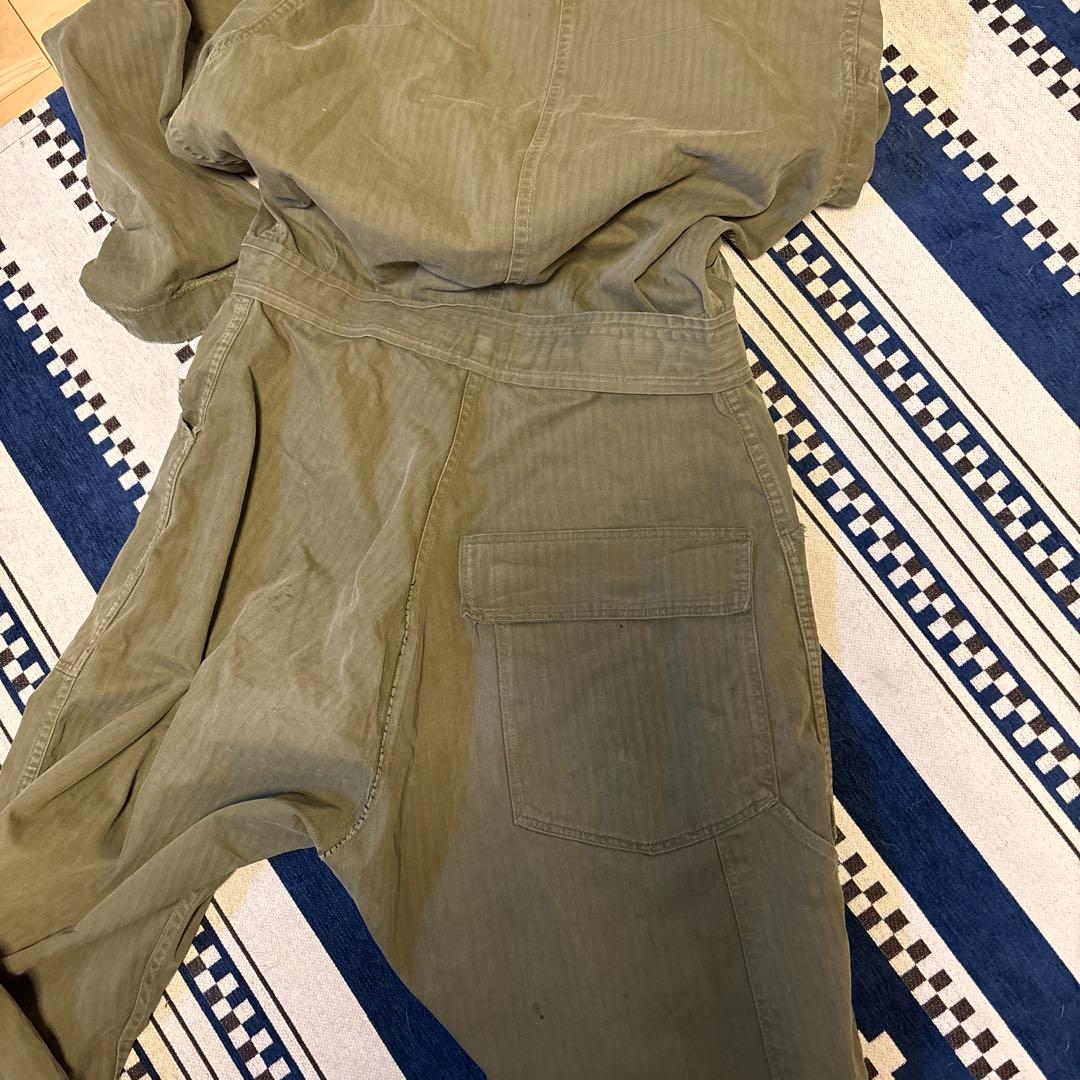 HBTオールインワン　ヘリンボーンツイル　hbtビンテージ　50s