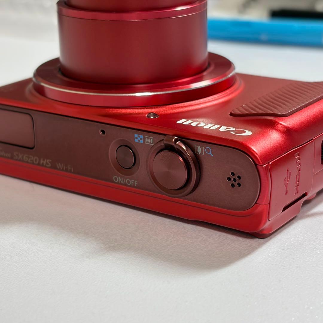 【Canon】PowerShot SX620HS レッド　Wi-Fi【キヤノン】