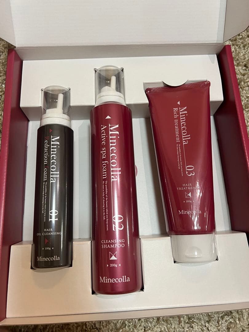 Minecolla 3点セット クレンジングシャンプー