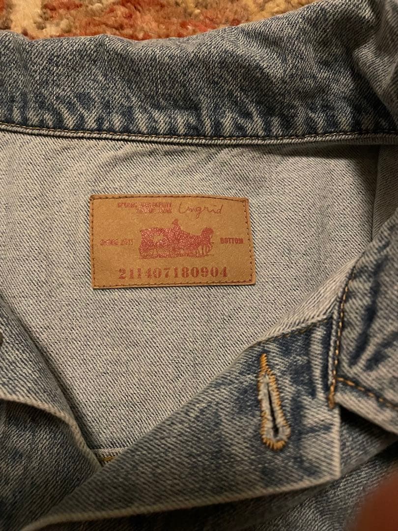 美品　Ungrid アングリッド　Gジャン　ビッグシルエットデニムジャケット