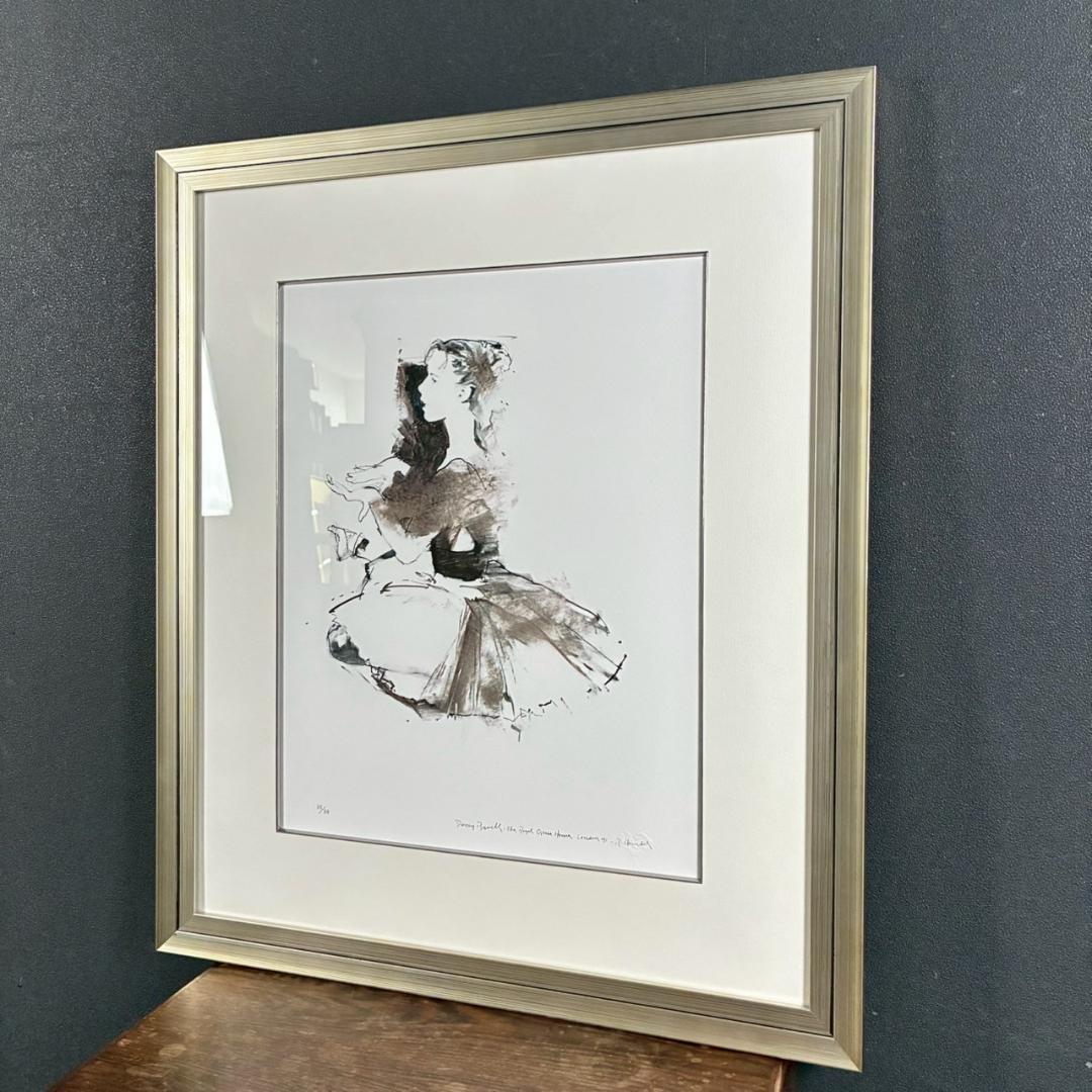 美品 ロバート・ハインデル「ドローイング フォー ダーシー・バッセル」ジクレー