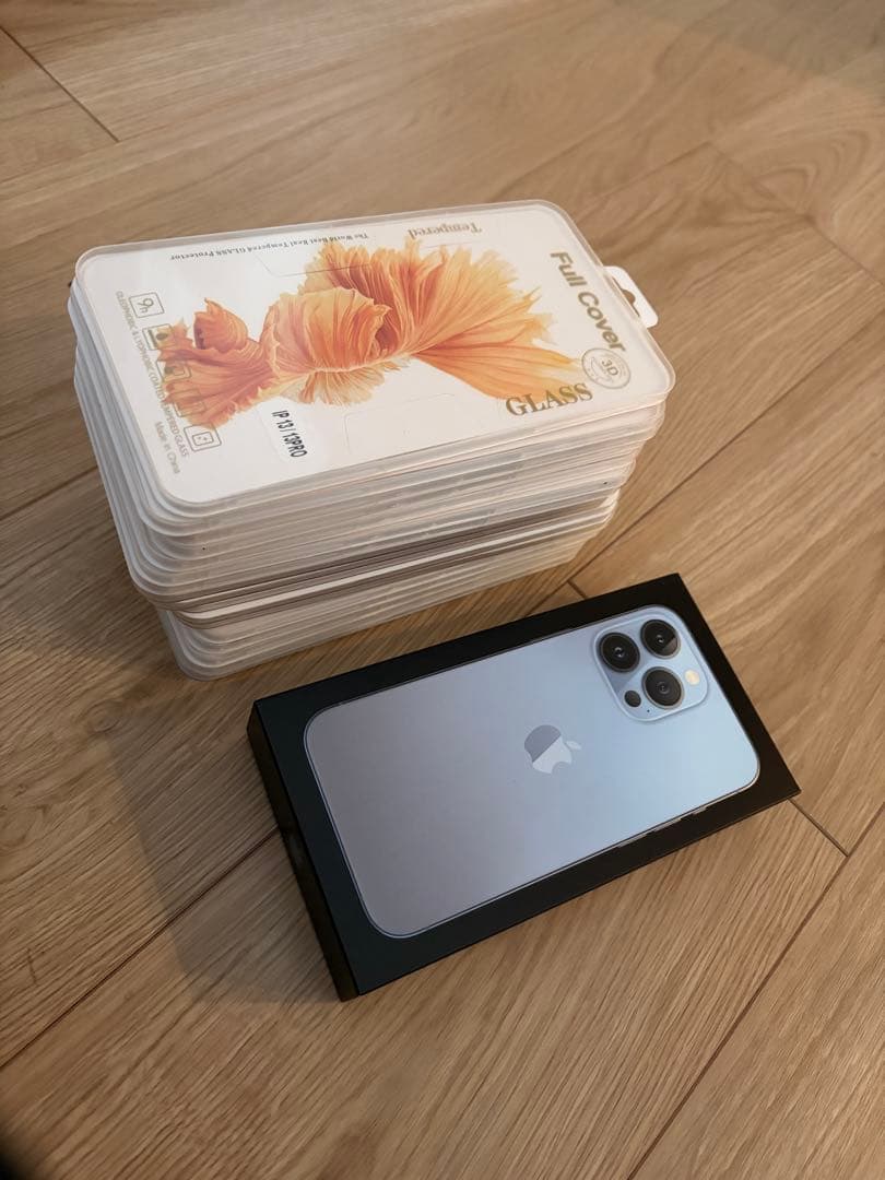 【美品】iPhone 13 Pro シエラブルー 本体 256GB＋充電ケーブル