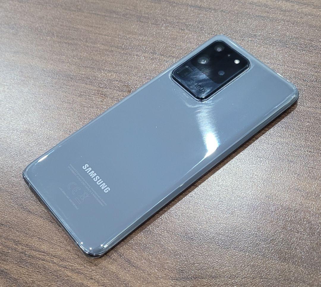 最終特価 Samsung Galaxy S20 Ultra グレー 海外モデル